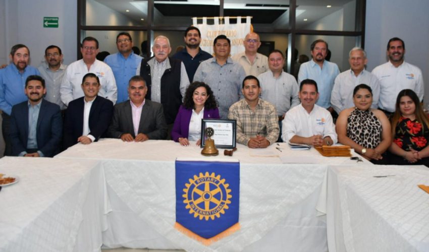 Secretaría del Trabajo en permanente sinergia institucional sostiene reunión con integrantes del Club Rotario