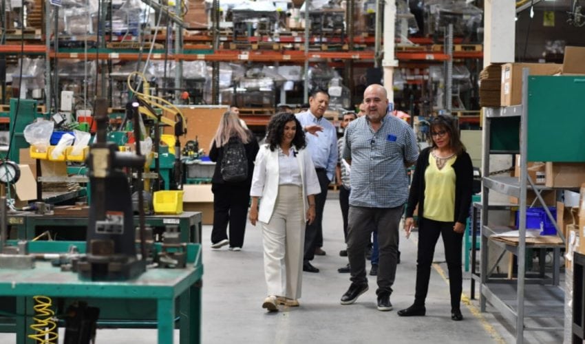 En NovaLink Matamoros se garantizan condiciones laborales seguras, trabajan en armonía: Secretaria del Trabajo y Previsión Social