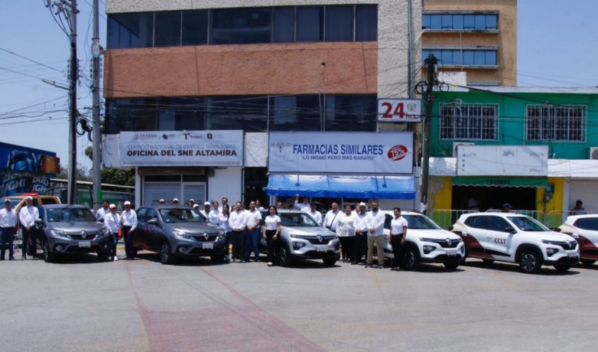 Entrega gobernador Américo Villarreal Anaya seis vehículos al Centro de Conciliación Laboral; se agilizará la conciliación laboral