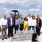 Colocan primera piedra de Bodega Aurrera en Paseo Monterrey en Nuevo Laredo