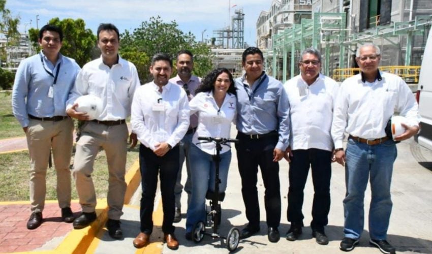 Secretaría del Trabajo reconoce condiciones de seguridad e higiene de grupo Dynasol de Altamira