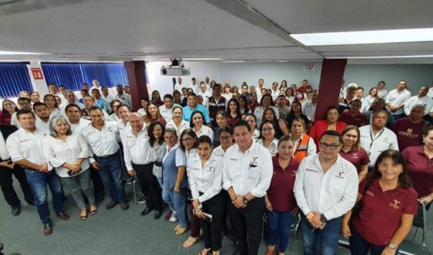 Capacita Secretaría del Trabajo a personal de Comapa Sur