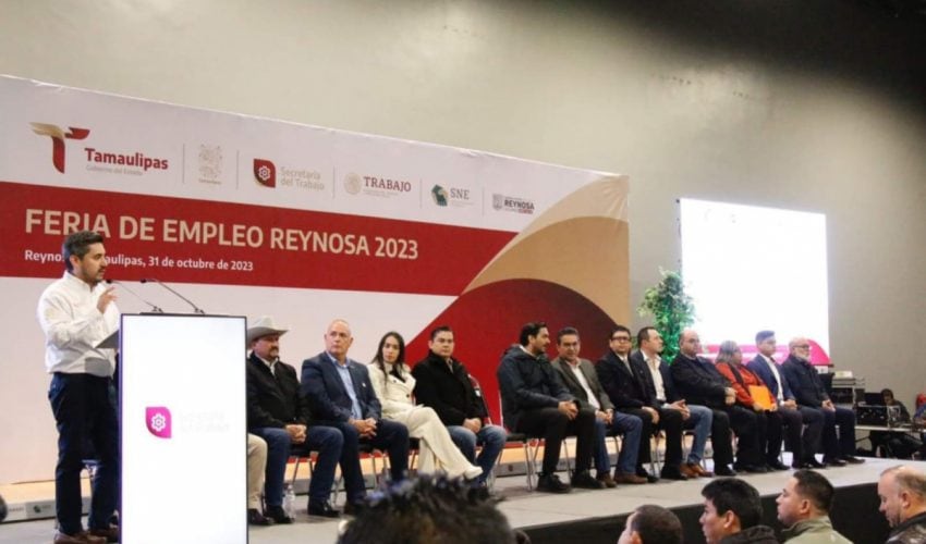 Tercera Feria de Empleo Reynosa 2023 impulsa empleos dignos: Secretaría del Trabajo