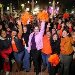 En Nuevo Laredo rodada naranja para promover la paz
