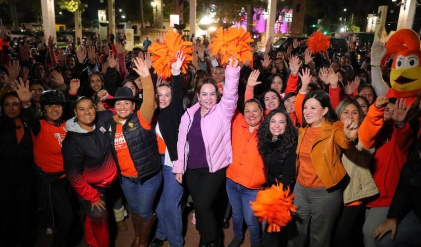 En Nuevo Laredo rodada naranja para promover la paz