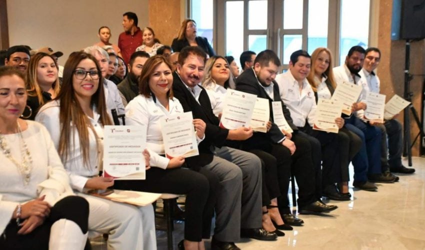 Certifica Gobierno de Tamaulipas, a personal del Centro de Conciliación Laboral en Matamoros