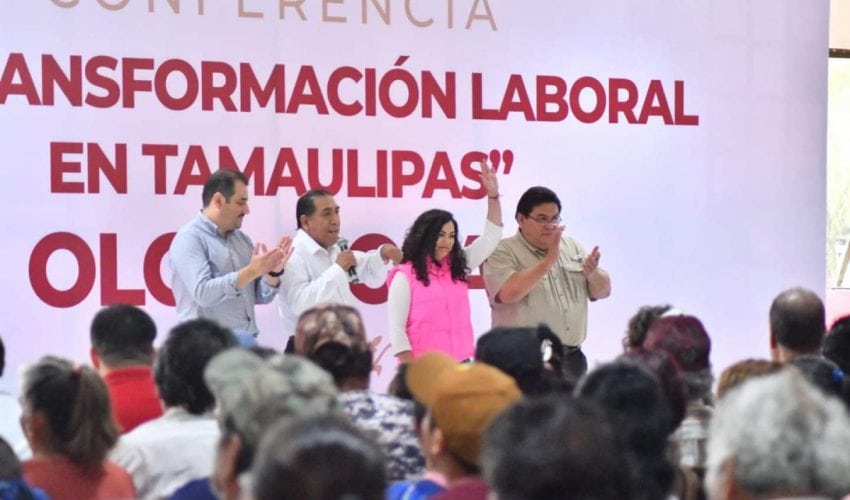En El Mante Olga Sosa brinda conferencia “La transformación laboral en Tamaulipas”