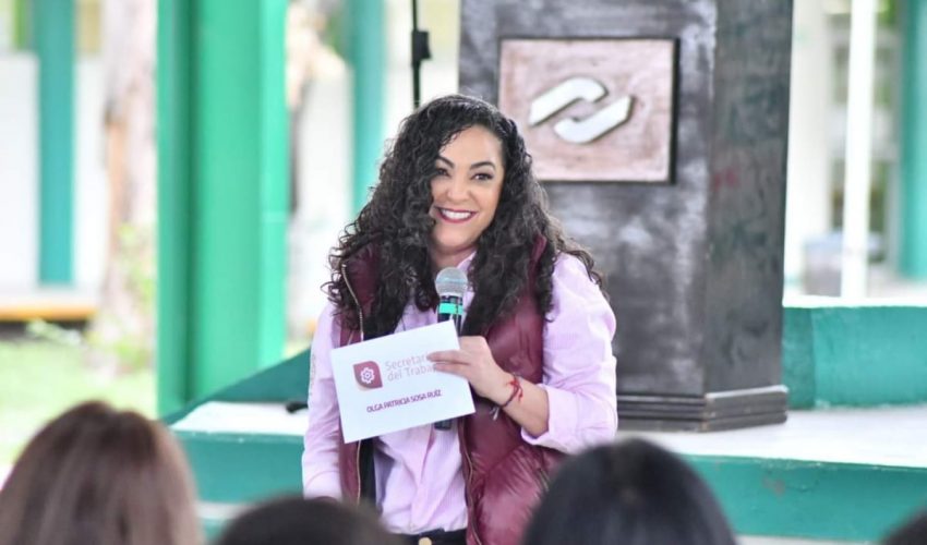 El trabajo es una oportunidad para generar bienestar:  Olga Sosa Ruíz
