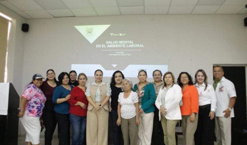 Capacita STPS a personal del Hospital Civil en salud mental y prevención de riesgos psicosociales