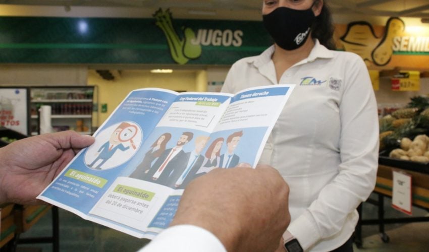 Arrancan en Tamaulipas programa “A Tiempo con tu Aguinaldo 2021”