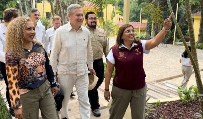 Embajadores de la Unión Europea visitan la reserva de la Biósfera «El Cielo» en Tamaulipas