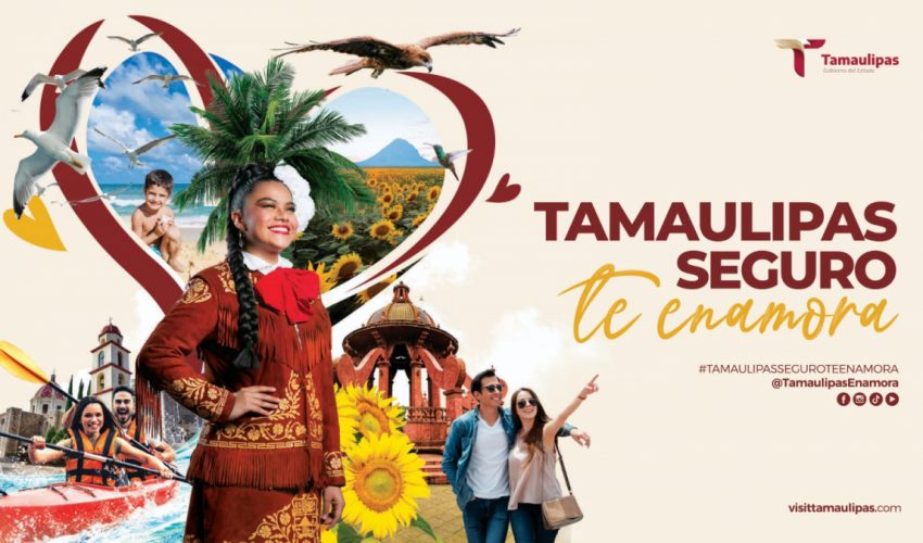 Gobierno del Estado continúa promocionando la campaña “Tamaulipas SEGURO te enamora”