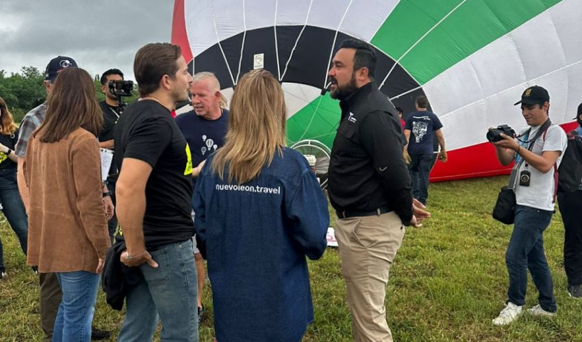 Tamaulipas presente en el festival “Cielo Mágico” en Santiago, Nuevo León