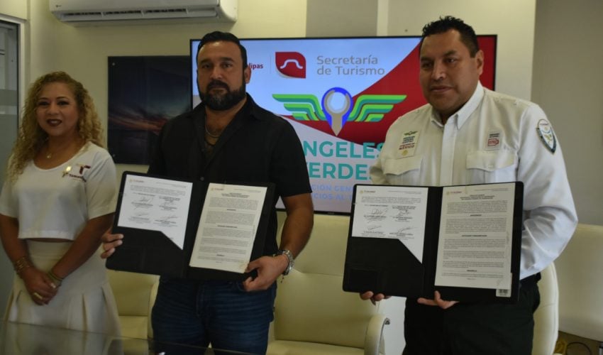 Se reúnen Secretaría de Turismo y Dirección General de Ángeles Verdes en Ciudad Madero