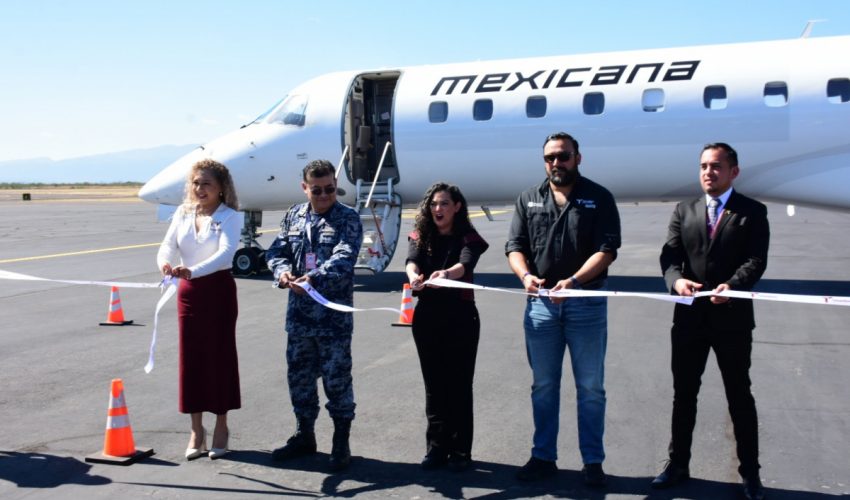 Tamaulipas suma mayor crecimiento económico por conectividad aérea: Benjamín Hernández Rodríguez