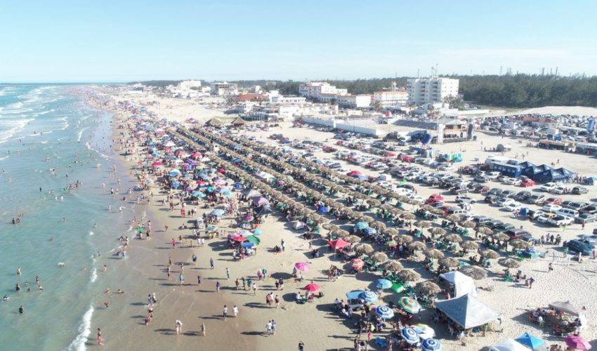 Tamaulipas alcanza nuevo récord de turistas y paseantes durante Semana Mayor