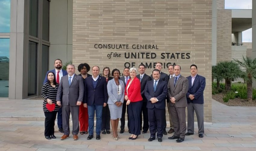 Comparten logros tamaulipecos ante grupo de trabajo binacional