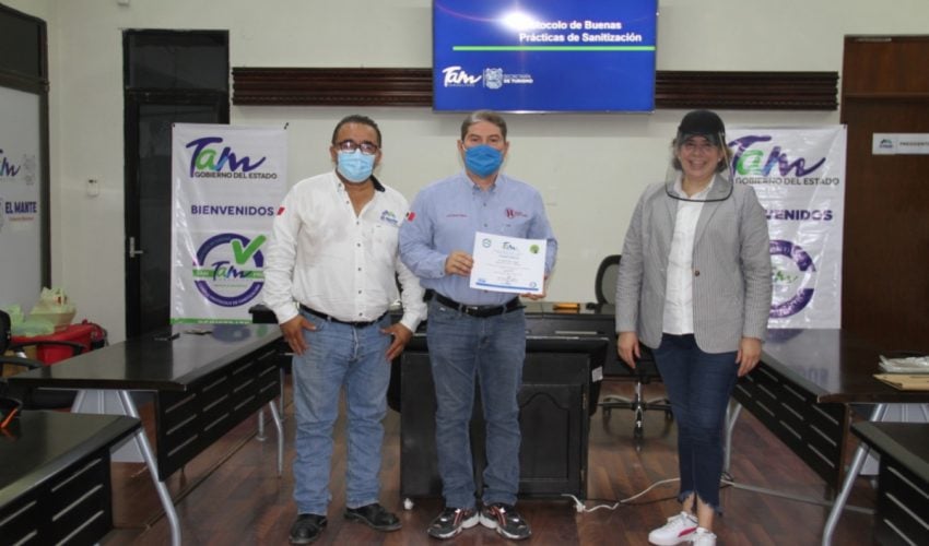 Continúa promoción de “SaniTam Pro” en municipios tamaulipecos