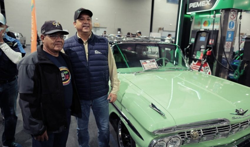 Reynosa fue sede de exhibición de autos clásicos y antiguos