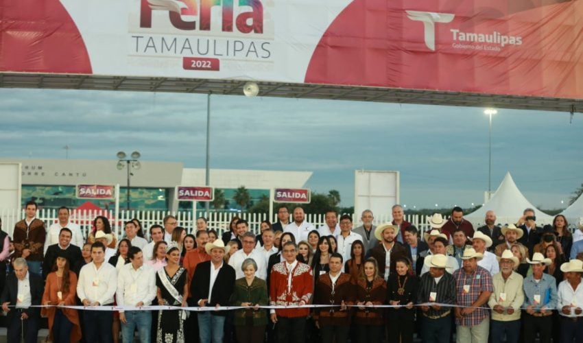 Feria Tamaulipas, marco para celebrar inicio de la transformación: Américo