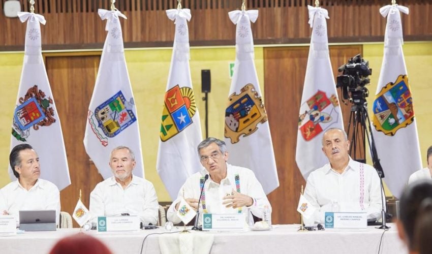 Propone gobernador de Tamaulipas Plan Hidráulico Binacional ante la CONAGO