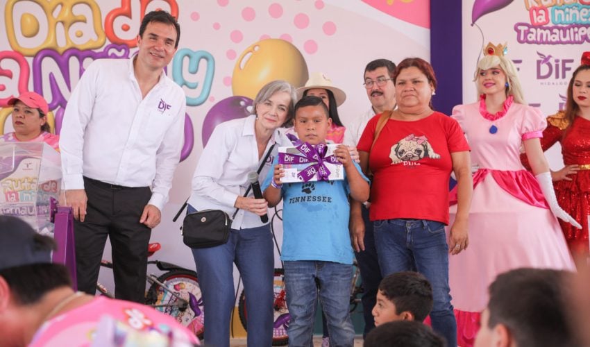 Festeja el DIF Tamaulipas a las niñas y niños