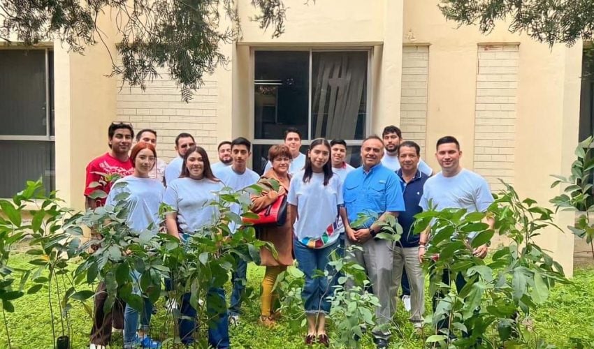 Injuve Tamaulipas realiza importante donación de árboles a universidades de Reynosa