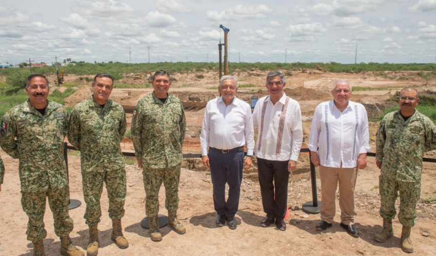 Visita AMLO aduanas de Tamaulipas y anuncia inversión por 10 mil mdp