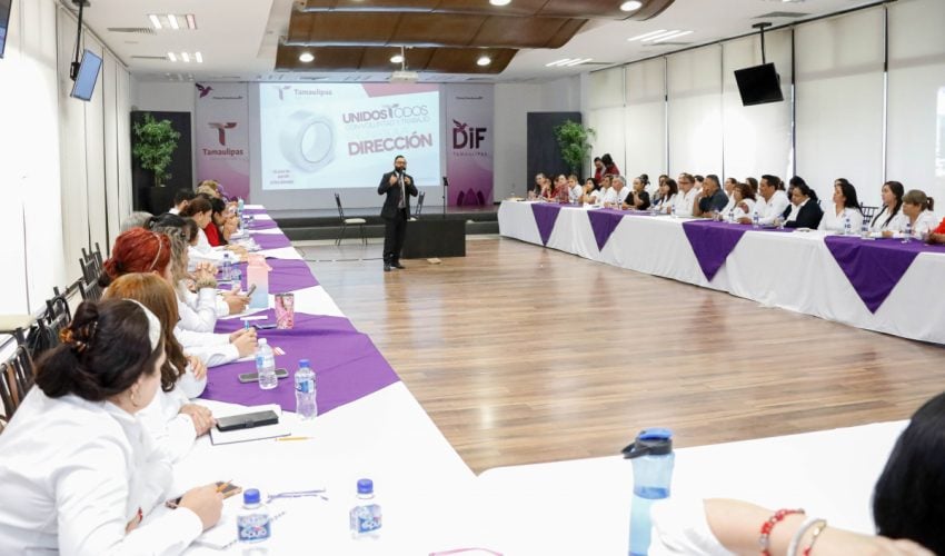 Impulsa DIF Tamaulipas un rostro más humano y sensible al servicio de las familias