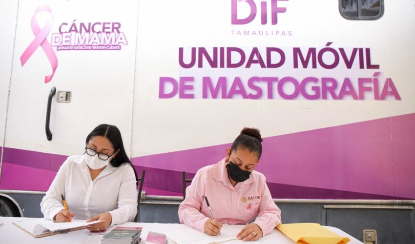 Invita Sistema DIF Tamaulipas a campaña de prevención de cáncer de mama y cervicouterino