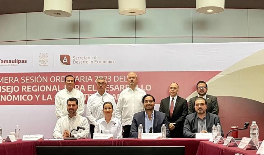 Instalan en Reynosa Consejo Regional para el Desarrollo Económico y la Competitividad