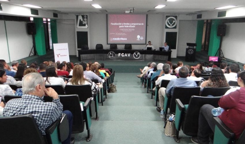 Capacitan a Órganos Internos de Control en temas de: “Fiscalización a Fondos y Programas de Gasto Federalizado”