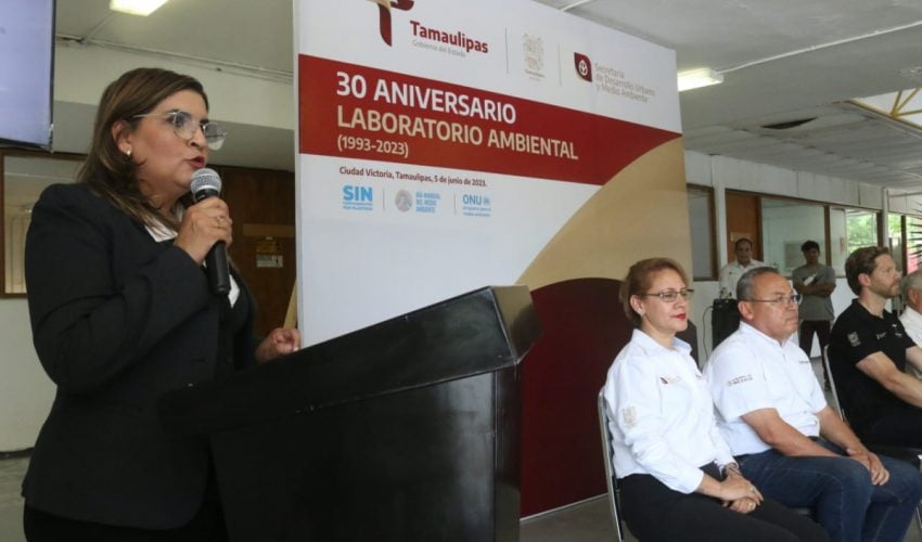 Celebran 30° Aniversario del Laboratorio Ambiental del Estado de Tamaulipas