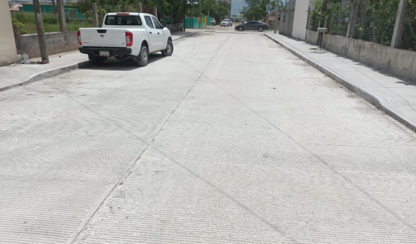 Avanzan trabajos de pavimentación, rehabilitación y bacheo en calles de Matamoros