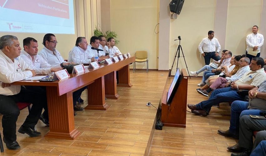 Inicia Subsecretaría de Transporte Público curso a operadores en la zona sur de Tamaulipas