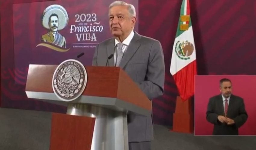 Lamenta AMLO agresión a secretario general de Gobierno y externa apoyo al gobernador