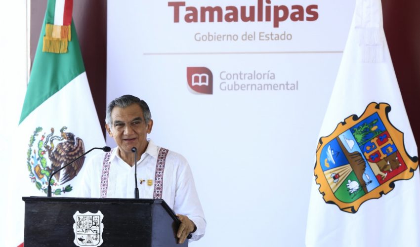 Llama gobernador a las y los servidores públicos a trabajar para transformar a Tamaulipas