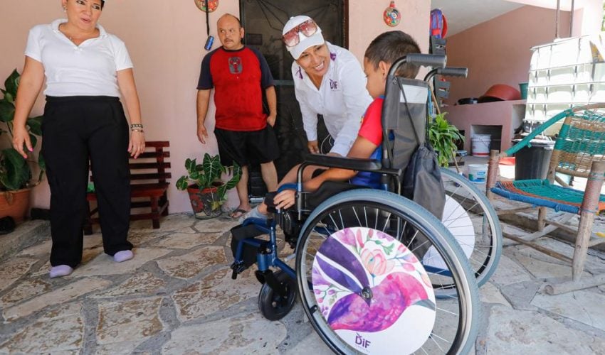 Entrega DIF Tamaulipas apoyos funcionales dentro de la “Ruta de la Esperanza”