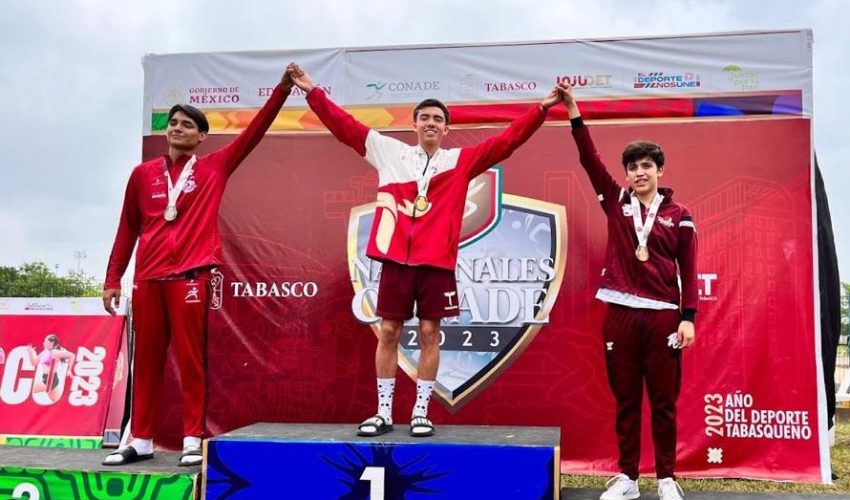 Cuatro medallas más para Tamaulipas en los Nacionales CONADE 2023