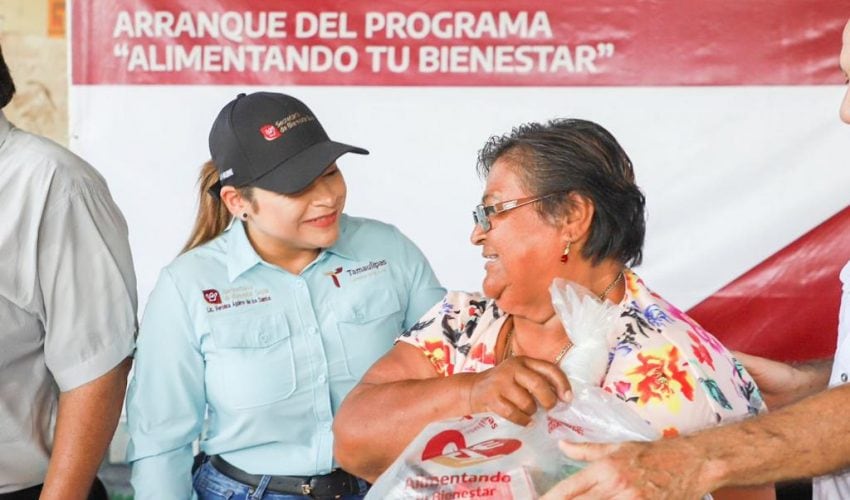 Continúa SEBIEN con la entrega de despensas, ahora fue turno de El Mante