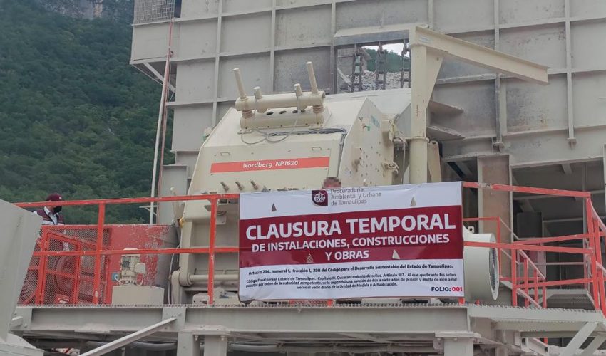 Sanciona Procuraduría Ambiental a empresa trituradora en Victoria