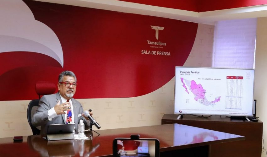 Gobierno de Tamaulipas atiende y enfrenta problemas de seguridad: Vocería