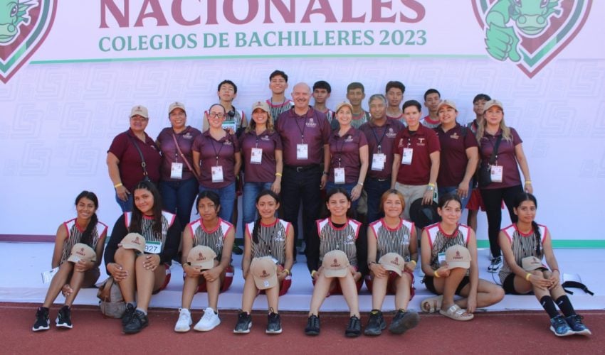 Destacan estudiantes tamaulipecos en Juegos Deportivos Nacionales del Colegio de Bachilleres 2023