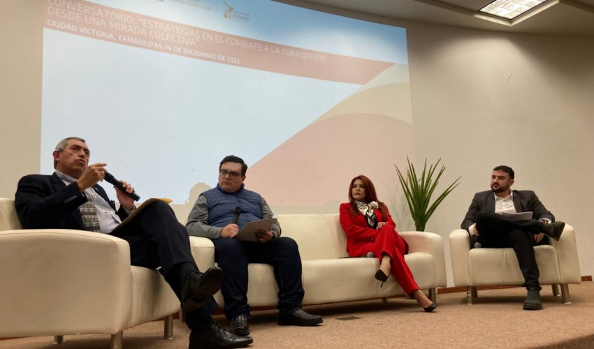 Organiza Contraloría Gubernamental Conversatorio Anticorrupción