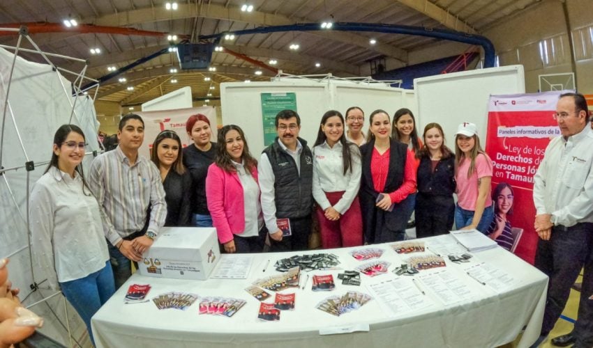 Realiza INJUVE Tamaulipas “Expo Juventud Universitaria” en Ciudad Victoria