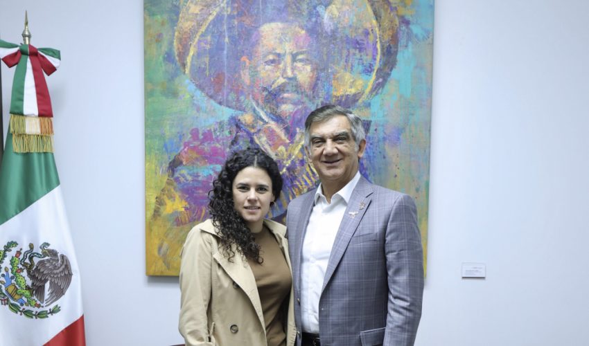 En encuentro de Américo Villarreal con Luisa María Alcalde revisan daños que dejó “Alberto”