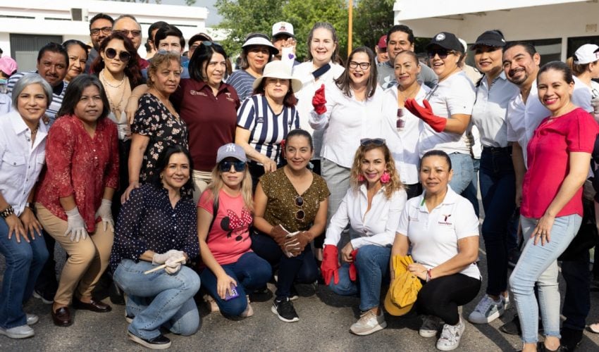 Se suman trabajadores de la educación a la Jornada Estatal de Limpieza