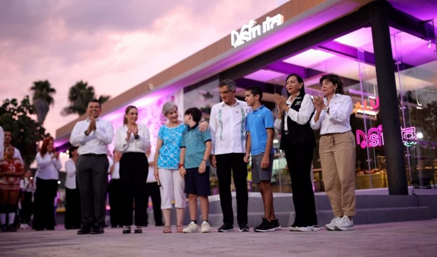Américo y María abren las puertas de “Disfruta, apapachos a tu salud”, la cafetería del DIF Tamaulipas