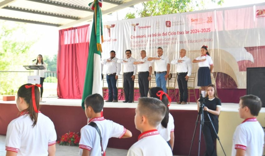 SSPT refrenda compromiso con la educación en Tamaulipas