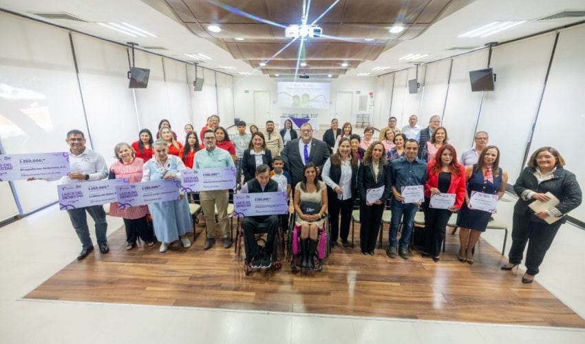 Premia DIF Tamaulipas a las organizaciones ganadoras de la convocatoria Lazos del Bienestar 2024